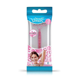  Gillette Simply Venus Manual Shaving Razor 3 Blades for Women